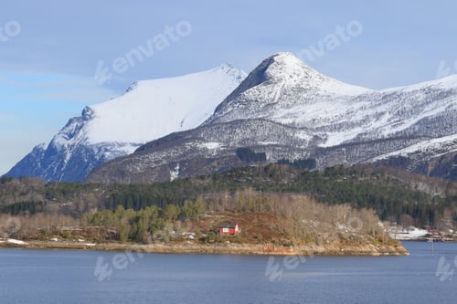 Preview: Ornes Is A Village And The Administrative Centre Of The Municipality Of Meloy In Nordland County