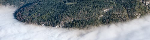 Preview: Autumn Alps Mountain Misty Morning View From Jenner Viewing Platform, Schonau Am Konigssee