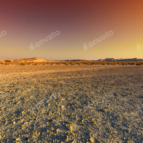 Preview: Colorful Rocky Hills Of The Negev Desert In Israel. Breathtaking Landscape And Nature Of The Middle