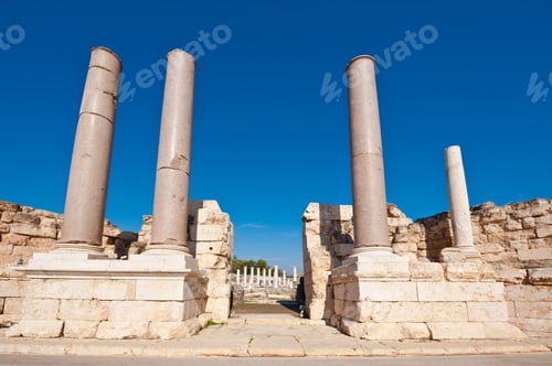 Preview: Ruins Of Ancient Bet Shean Which Collapsed During Earthquake