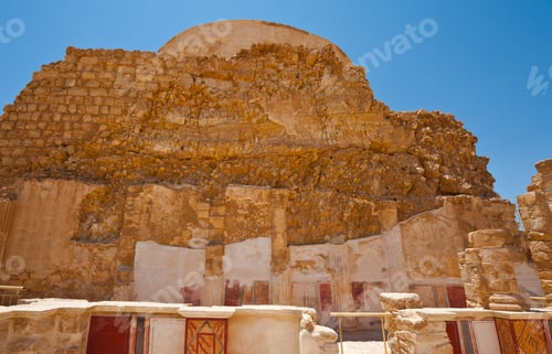Preview: Ruins Of The Fortress Masada, Israel.