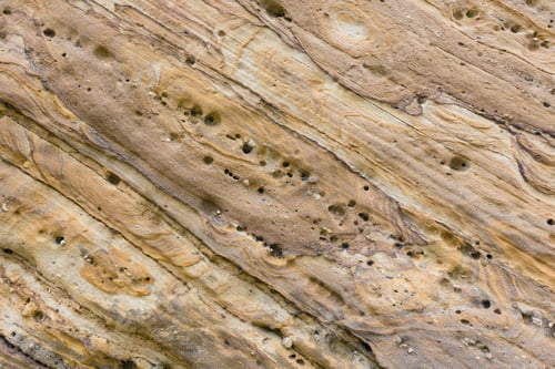 Preview: Part Of Stratiform Rock Close Up. Nature Background.
