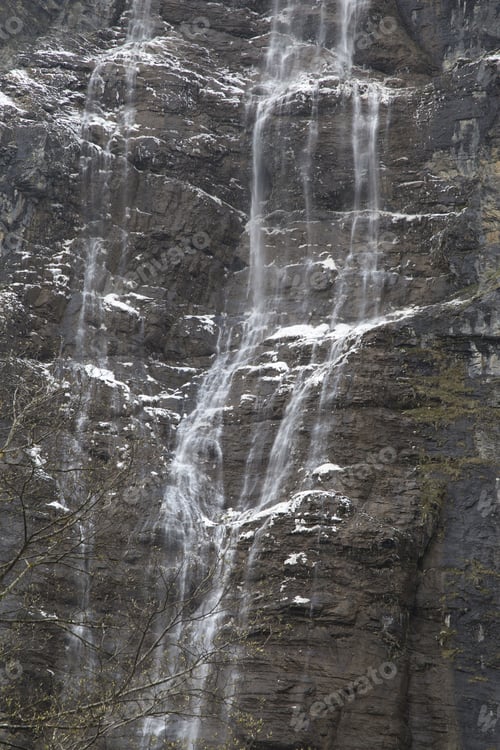 Preview: Landscape In Lauterbrunnen Junfrau Region Berner Oberland Switzerland