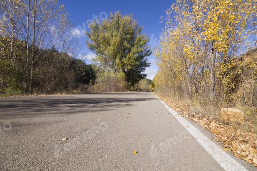 Preview: Autumn Country Alcala De La Selva Teruel Aragon Spain