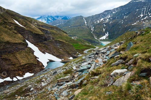 Preview: Summer Alps Mountain (View From Grossglockner High Alpine Road)