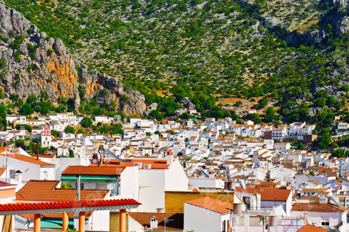 Preview: Bird'S Eye View On The Red Tiles Of The Spanish Town