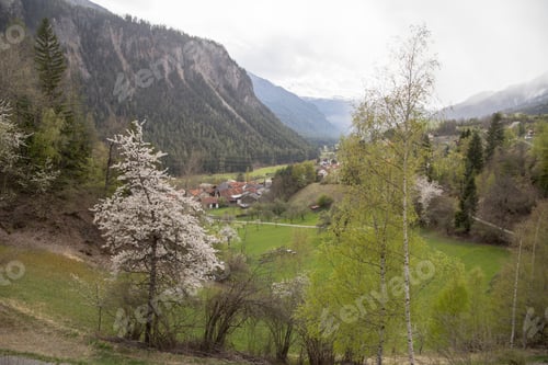 Preview: View Of Switzerland Landscape From The Bernina Express Train