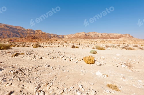 Preview: Infinite Fantasy Of The Rocky Hills Of The Negev Desert In Israel. Breathtaking Landscape And
