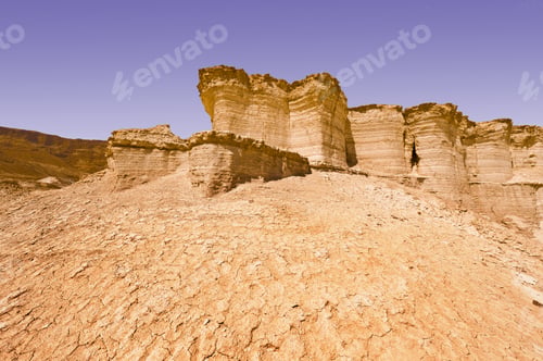 Preview: Sandy Canyon Of The Negev Desert In Israel