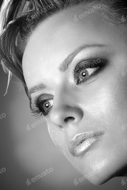 Preview: A Beautiful Woman At Wedding With Makeup