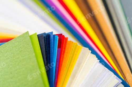Preview: Different Colors Of Paper...