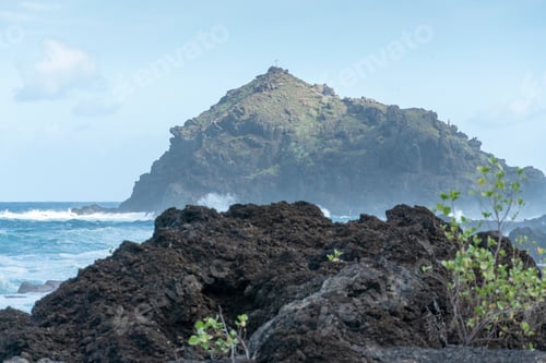 Preview: Big Waves In Garachico North Of Tenerife Canary Islands On December 16, 2019