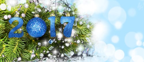 Preview: Christmas Background. Happy New Year 2017.