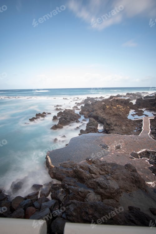 Preview: Big Waves In Garachico North Of Tenerife Canary Islands On December 16, 2019