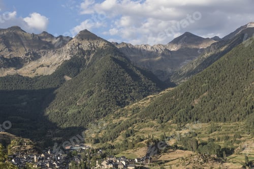 Preview: Mountains In Tena Valley Huesca Aragon Spain