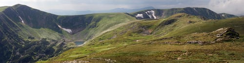 Preview: View Of "Chornogora" Mountain Ridge (Carpathian Mt'S, Ukraine), And Mountain Lake "Brebeneskul" In