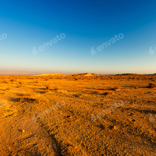 Preview: Rocky Hills Of The Negev Desert In Israel. Breathtaking Landscape Of The Rock Formations In The