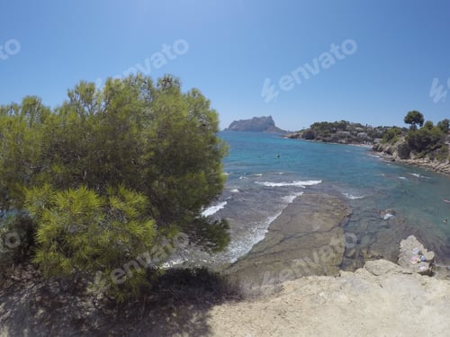 Preview: Underwater Mediterranean Sea In Benissa Alicante Spain
