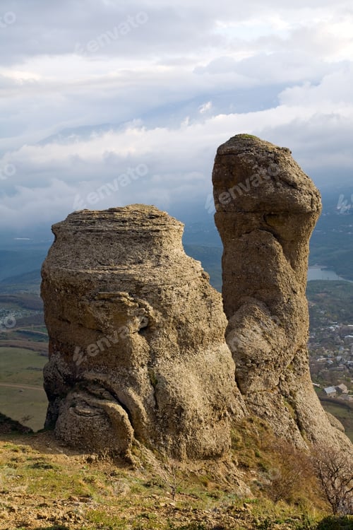 Preview: Rocky Mountain View (Ghosts Valley Near Demerdzhi Mount, Crimea, Ukraine)
