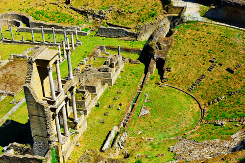 Preview: Antique Roman Theater In Volterra, Tuscany, Italy