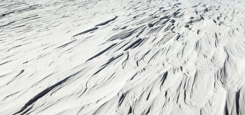 Preview: Snowdrifts Wind Formed Texture On Mountain Top (Three Shots Stitch Image)