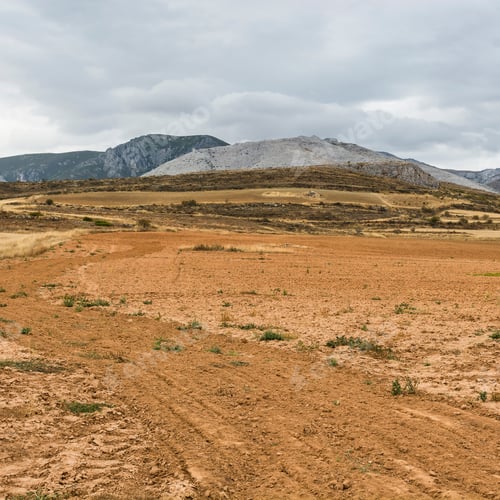 Preview: Winding Dirt Road Of Europe Peaks In Spain On A Rainy Day
