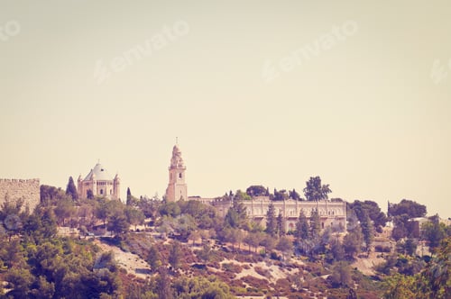 Preview: Church Of Dormition On Mount Zion, Instagram Effect