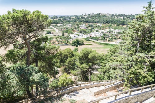 Preview: View From Locorotondo, Italy - The Gorgeous White Town In Province Of Bari, Chosen Among The Top 10