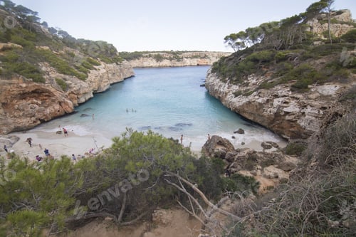 Preview: Coast Close To Calo Des Moro (Majorca) Balearics Spain