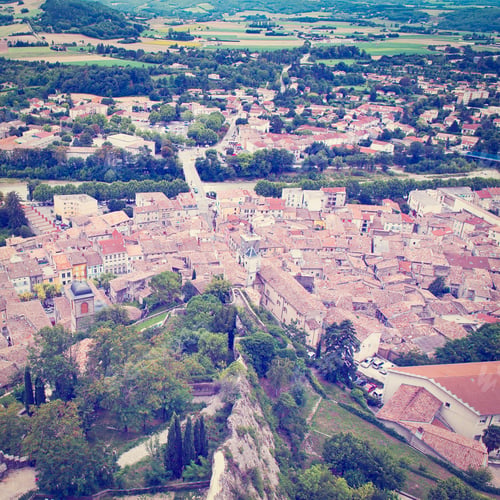 Preview: Bird'S Eye View On The Roofs Of The City Crest, Instagram Effect