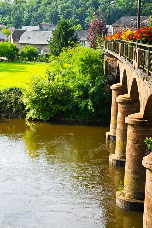 Preview: French Town On The Bank Of The River