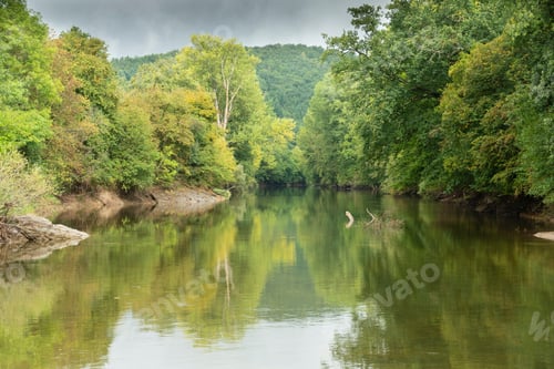 Preview: Sainte-Eulalie-D'Olt South Of France, Aveyron Occitania On September 24, 2020 Nice View Of The