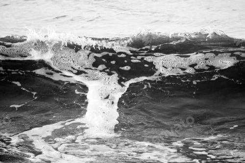 Preview: Beach Sunset Abstract Background Shoreline Denia Spain