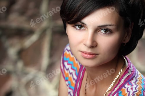 Preview: Portrait Of A Beautiful Young Girl