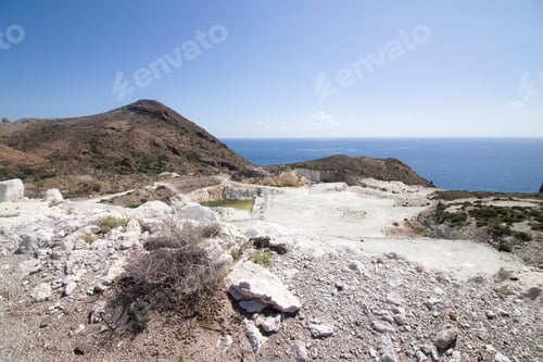 Preview: Volcanic Landscape Coast In Cabo De Gata Natural Park Almeria Andalusia Spain