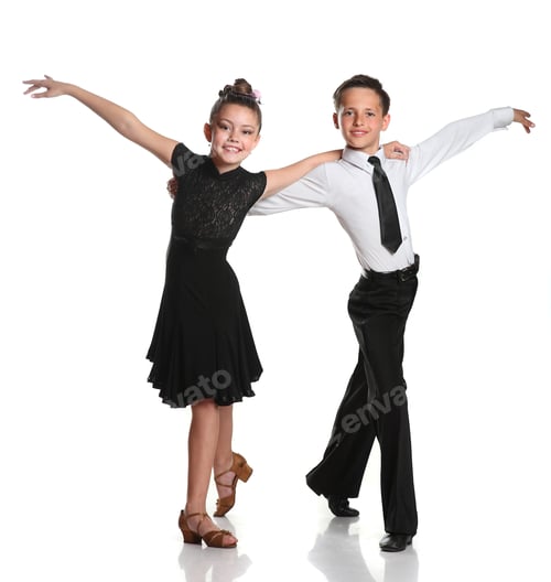 Preview: Beautiful Couple In The Active Ballroom Dance