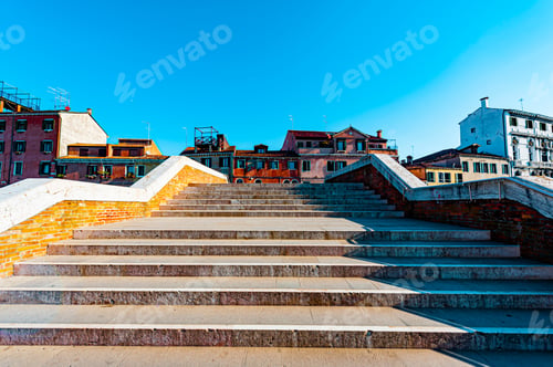 Preview: Deserted Streets Of Venice. Museum City Is Situated Across A Group Of Islands That Are Separated By