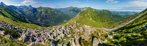 Preview: Tatra Mountain (Poland) View From Kasprowy Wierch Range.