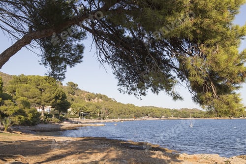Preview: Sunset In Aucanada Beach North Of Majorca Balearic Islands Spain