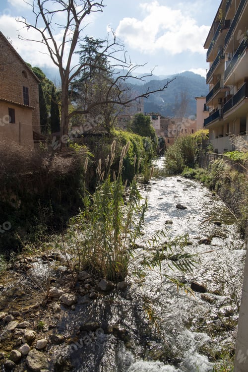 Preview: River In Soller In Majorca Island Spain