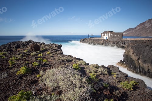 Preview: Seascape In Frontera El Hierro Canary Islands Spain