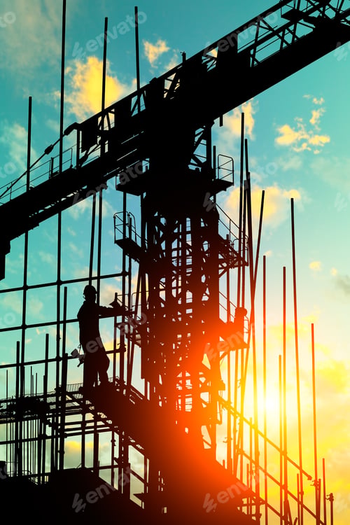Preview: Construction Worker On Construction Site