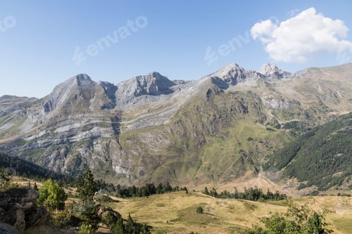 Preview: Panorama From The Little Train Of Artouste Is The Highest Passengers Train Of Europe And Run From