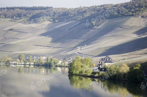 Preview: Bernkastel-Kues - Town In Rhineland-Palatinate Region Of Germany Moselle River