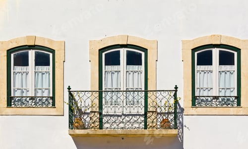 Preview: Portuguese Windows With A Balcony