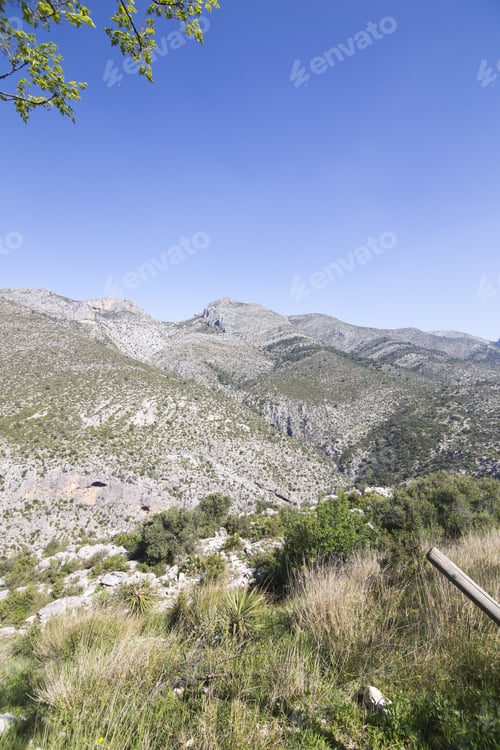 Preview: Looking Down In The Laguart Valley Alicante Spain Moazarabic Path To Barranc De Infierno