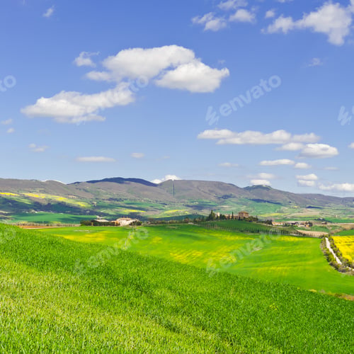 Preview: Green Sloping Meadows Of Tuscany