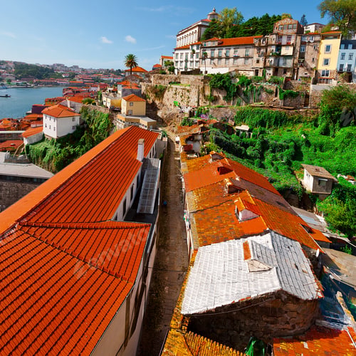 Preview: View To Historic Center City Of Porto, Portugal