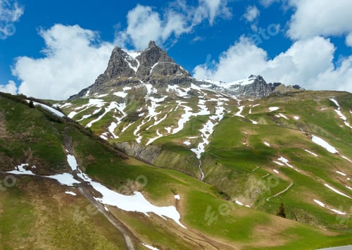 Preview: Summer Widderstein Mountain View (Warth, Vorarlberg, Austria).