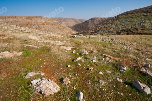 Preview: The Judean Mountains On The West Bank Of The Jordan River